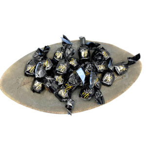 Centrotavola Ovale in Ceramica Raku con Cioccolatini Bonollo